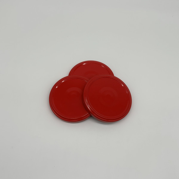 Twist Off Deckel TO 82mm &quot;Rot&quot;